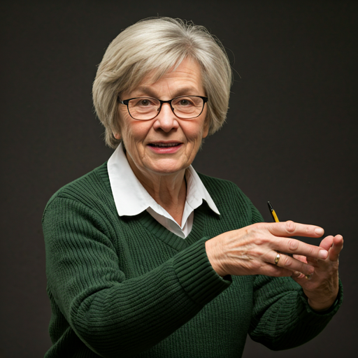 Ervaren 70-jarige docente vol passie voor de klas